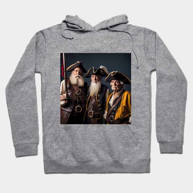 Pensioners as Pirates Hoodie by Colin-Bentham